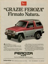 1990 Daihatsu Feroza 4x4 Red