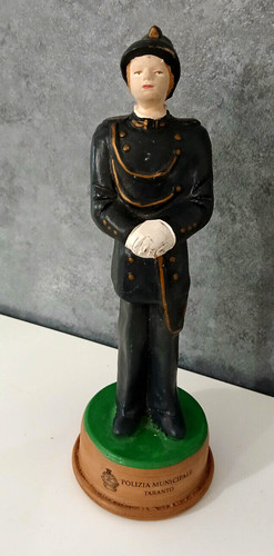 Statua statuetta polizia - statua,