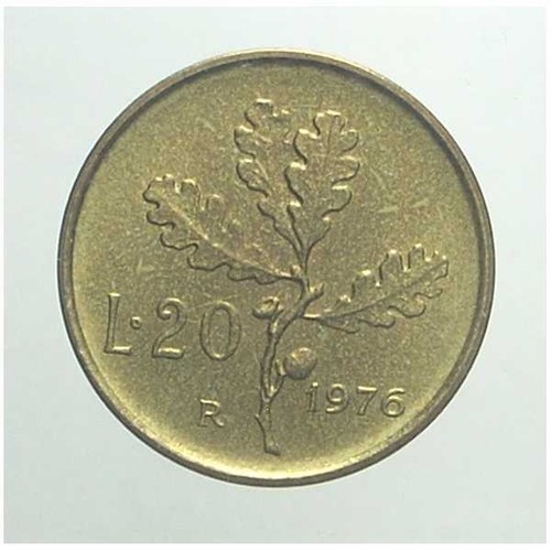 Repubblica italiana 20 lire - -,