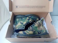 Dr Martens Cerren stivali anfibi donna Canvas Military Camouflage UK 3 EU36 US 5