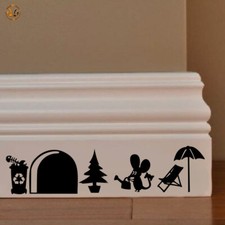 Topini giardino adesivi murali