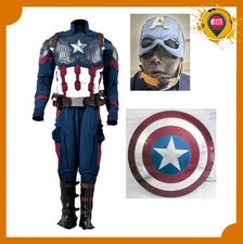 COSTUME ABITO ORIGINALE CAPITAN AMERICA ENDGAME 4 COSPLAY STEVE ROGERS SUITE