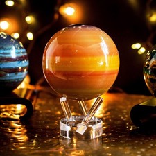 Mova globo Saturno autorotante