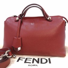 Borsa a tracolla Fendi Roma in pelle By The Way 2 vie rossa media Made in Italy