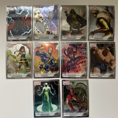 Full set 2023 marvel platinum - full,