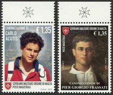SMOM 2025: Carlo Acutis e Pier Giorgio Frassati – Emissione Congiunta