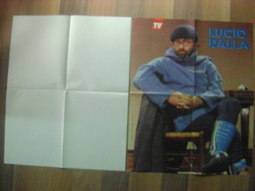 Lucio dalla raro poster - dalla,