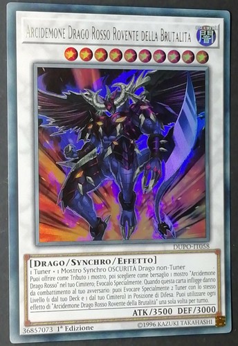 Arcidemone drago rosso - arcidemone, rovente
