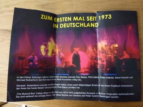 Genesis the musical box - genesis,