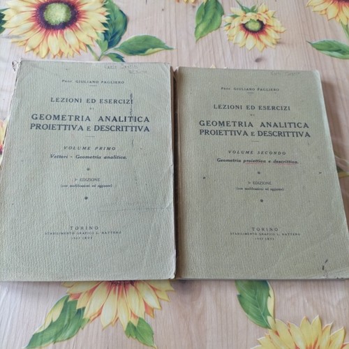 Lezioni esercizi geometria - lezioni, ed