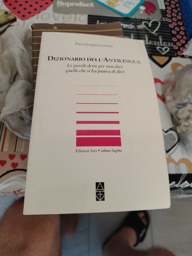 Dizionario dell antilingua - dizionario, dell’antilingua