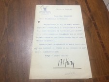 DINO ALFIERI - 1925 - ASSESSORE A MILANO - FIRMA