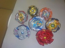 Beyblade 7 Piece Set Spinning