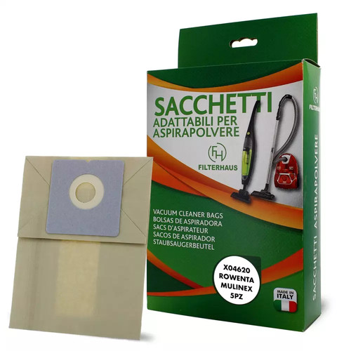 5pz sacchetti aspirapolvere - sacchetti,