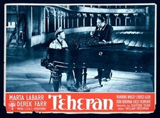 TEHERAN fotobusta poster Gentilomo Pianoforte a Coda Grand Piano Hall AA55