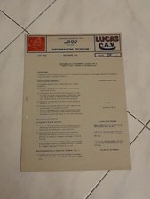 LUCAS C.A.V.- technical