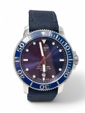 Tissot Seastar 1000 Blue Dial Full Set Con Statola e Garanzia anno 2022