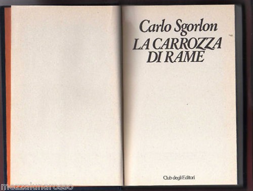 Carlo sgorlon carrozza - la, di