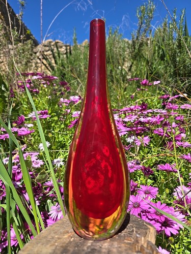 Vase goutte verre - vase,