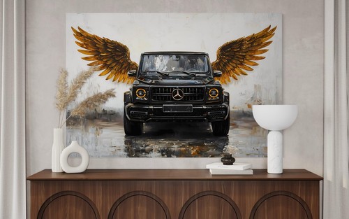 Quadro tela wagon arte - su,