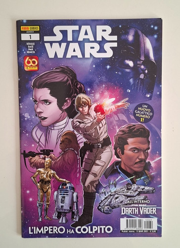 Fumetto panini star wars 1 - wars,