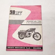 Ducati 98 TS libretto