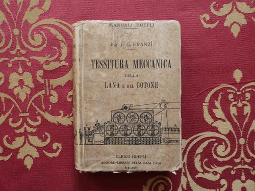Tessitura meccanica della lana - della,