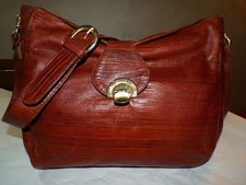 BORSA ROBERTA VINTAGE LIZARD  SKIN BAG 100% ORIGINAL