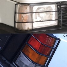 Griglie Fari Protezione  Per Fiat Panda 4x4/4x2 Restyling 8/6 mm Fino Al 2004 !