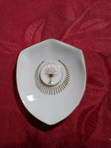 Piattino eucaristico firmato - piattino,