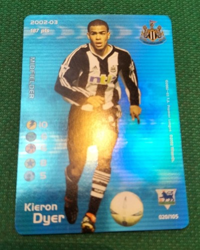 Dyer card subbuteo trading - subbuteo,