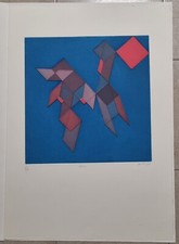 Achille perilli acquaforte - perilli,