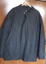 Giubbone imbottito grigio scuro vintage con fodera interna lana scozzese.TagliaL