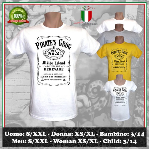 Shirt pirate grog monkey - grog,