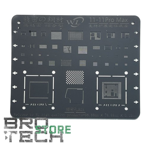 Stencil per bga - bga, reballing