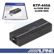 Alpine KTP-445A Plug & Play Amplificatore 4 canali  4x100 W 4x45 Wrms
