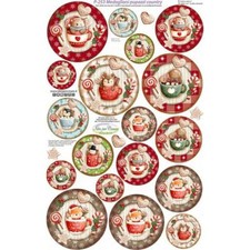 Pannolenci Stampato Medaglioni