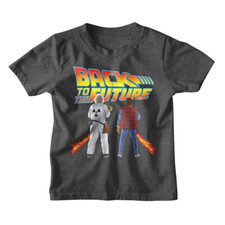T-shirt bambino Ritorno al Futuro Fire Tracks