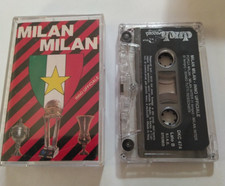 musicassetta inno ufficiale milan milan Calcio Scudetto campionato italiano tifo