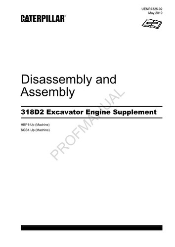 Caterpillar 318d2 supplemento - caterpillar,