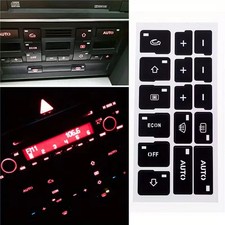 Adesivi cruscotto clima AUDI