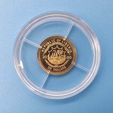 Repubblica di Liberia 2000 Oro