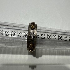 anello antico Oro E Argento