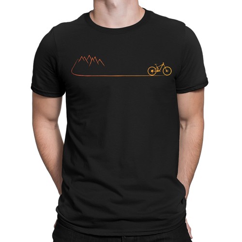 Maglietta uomo mountain - maglietta, bike