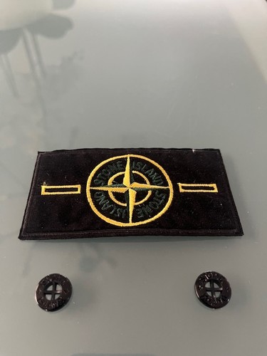 Stone island badge buttons - badge,