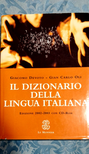 Dizionario italiano devoto - italiano, "devoto