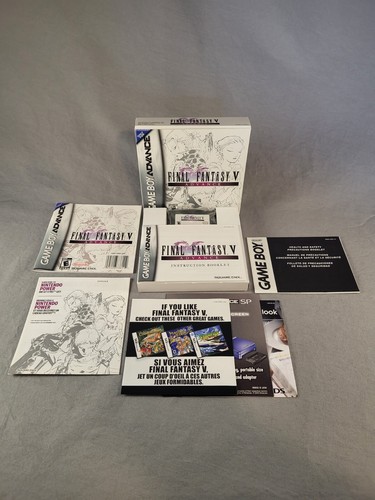 Final fantasy advance gba - v,