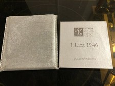 Editalia 1 Lira 1946 Collezione 2013 blister porta lingotti folder
