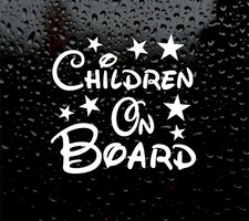 BAMBINI A BORDO DECALCOMANIA