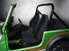 Sedile comfort anteriore nero sinistro + destro Seat Black Jeep CJ 76-86